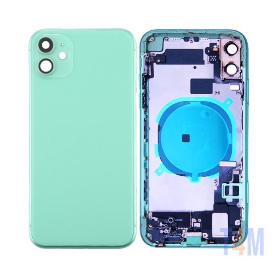 Tapa Trasera con Frame+Flex+Vibrator Apple iPhone 11 Verde